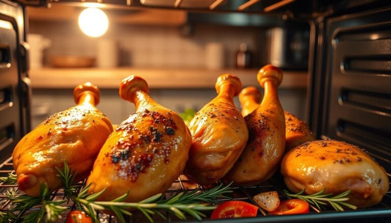 baked chicken legs in oven