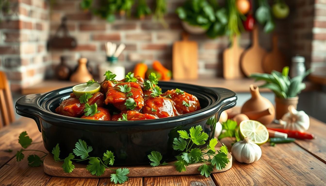 bbq chicken crock pot