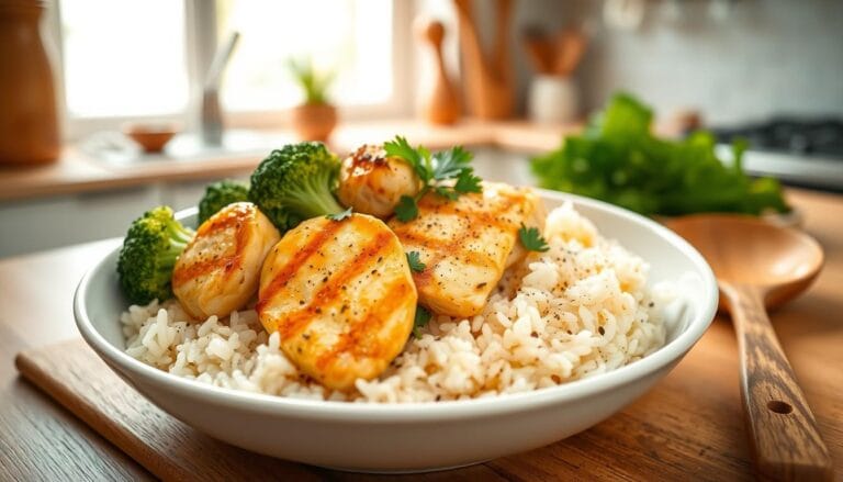 chicken broccoli rice