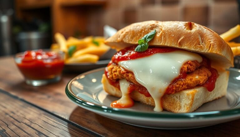 chicken parm sandwich