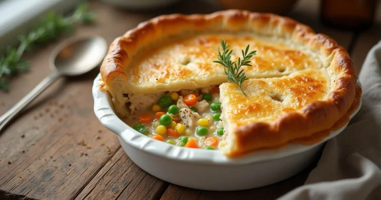 chicken pot pie with cream of chicken soup