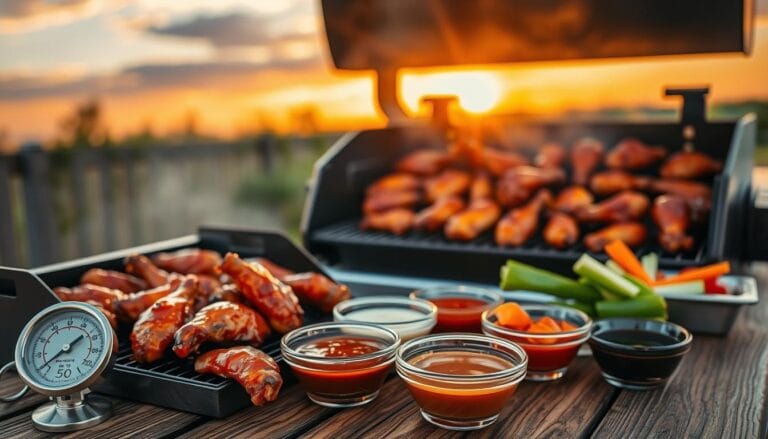how long to grill chicken wings