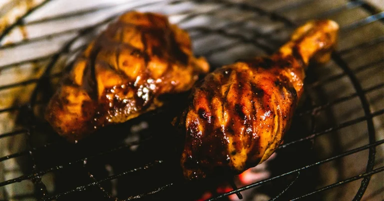 how to grill chicken thighs