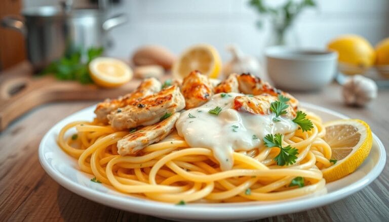 lemon chicken pasta