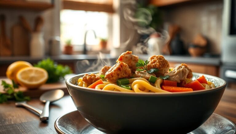 rotisserie chicken noodle soup