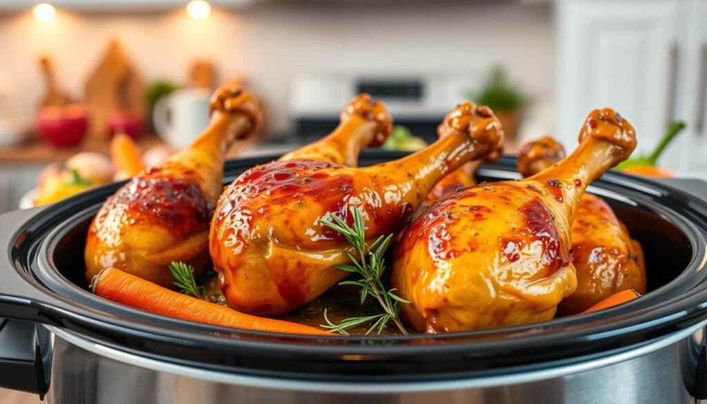 slow cooker chicken legs