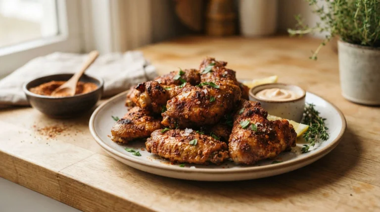 Crispy-chicken-wings-with-homemade-chicken-wing-seasoning