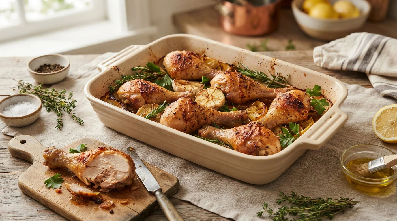 How-long-to-cook-chicken-drumsticks-in-oven-with-crispy-golden-brown-skin